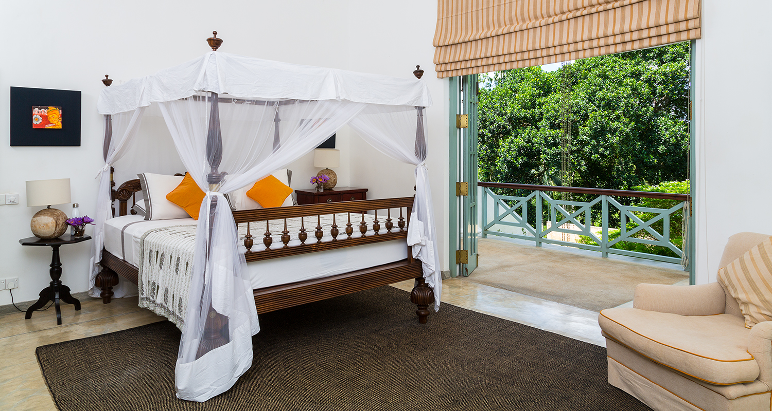 A bedroom at Cassia Hill.